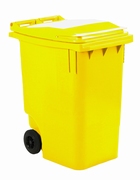 Mini-container 360 ltr geel