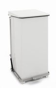 Industriële pedaalemmer 90 ltr wit