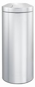 Vlamdovende papierbak 30 ltr, Brabantia mat RVS