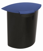 Inzet 6 ltr met deksel A zwart, blauw