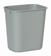 Rechthoekige afvalbak 12,9 ltr, Rubbermaid grijs