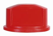 Dome deksel, rood