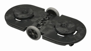 Brute Dolly tandem, Rubbermaid zwart