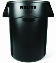 Ronde Brute Utility container 166,5 ltr, Rubbermaid zwart