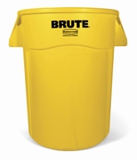 Ronde Brute Utility container 166,5 ltr, Rubbermaid geel