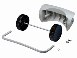 Mobiele set industriële afvalbak ProfiLine 120 ltr, Hailo zw