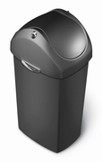 Swing Lid Can 8 ltr, Simplehuman - Uit assortiment antraciet