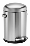 Mini Round Retro Step Can 4,5 liter, Simplehuman - Uit assor