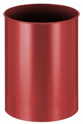 Ronde papierbak 30 ltr rood