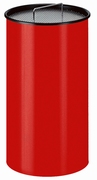 Zandasbak rood