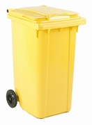 Mini-container 240 ltr geel