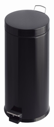 Pedaalemmer 30 ltr zwart