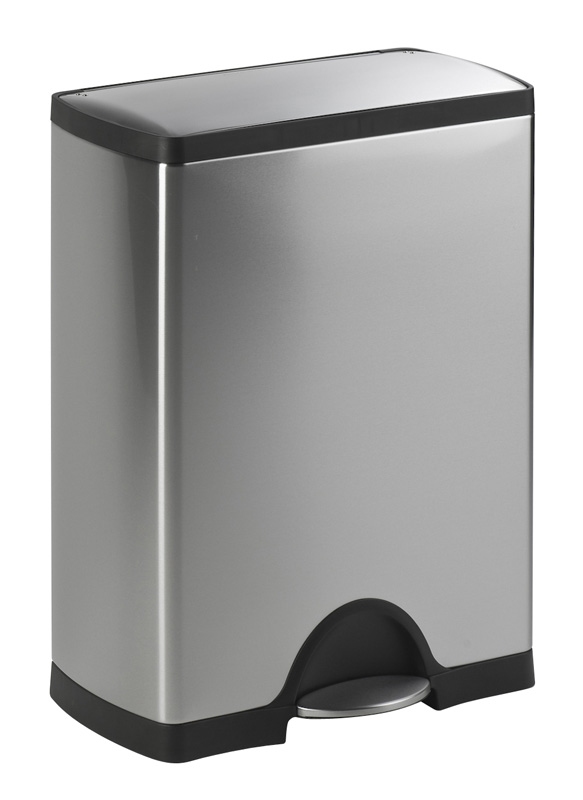 Afvalemmer Classic Recycler 30+16 liter, Simplehuman mat RVS