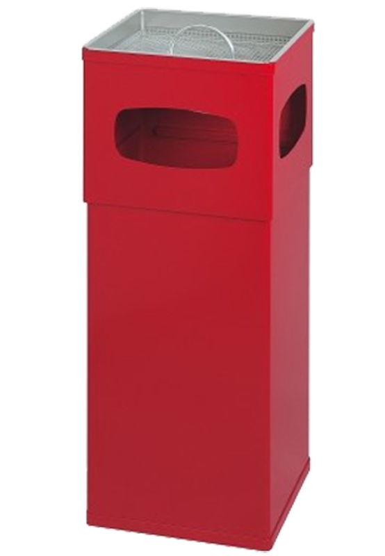 Aluminium as-papierbak 50 ltr rood