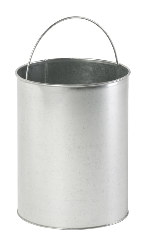 As-papierbak 30 ltr aluminiumgrijs