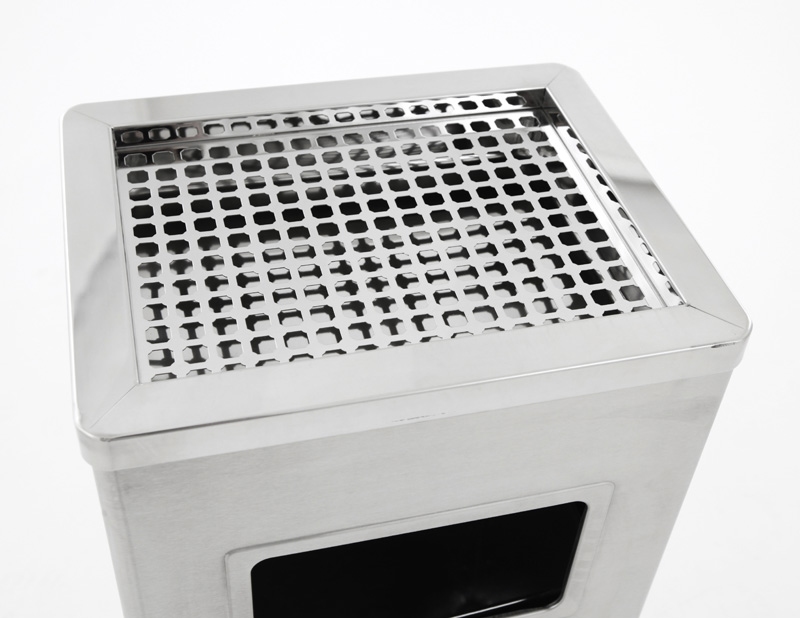 As-papierbak mat RVS