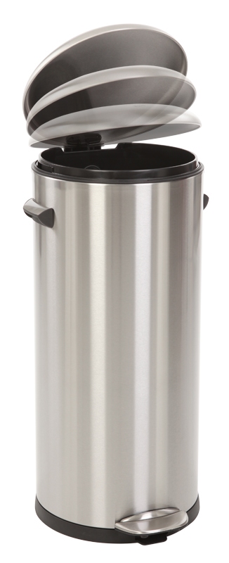 Belle Deluxe pedaalemmer 30 ltr, EKO mat RVS