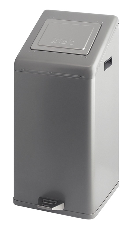 Carro-Kick met pushdeksel 50 ltr grijs