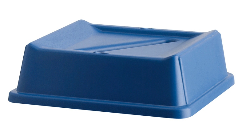 Deksel papierrecycling, Rubbermaid - Uit assortiment blauw