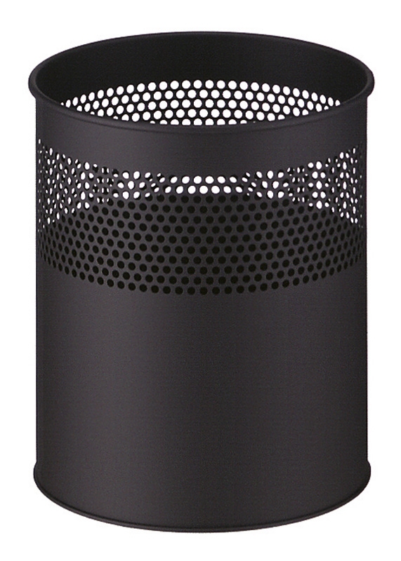 Half geperforeerde papierbak 30 ltr zwart