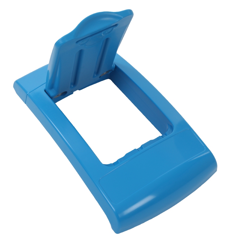 Lift deksel Envirobin blauw