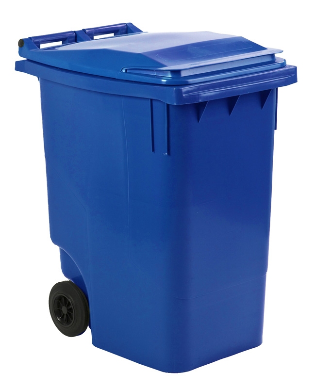 Mini-container 360 ltr blauw