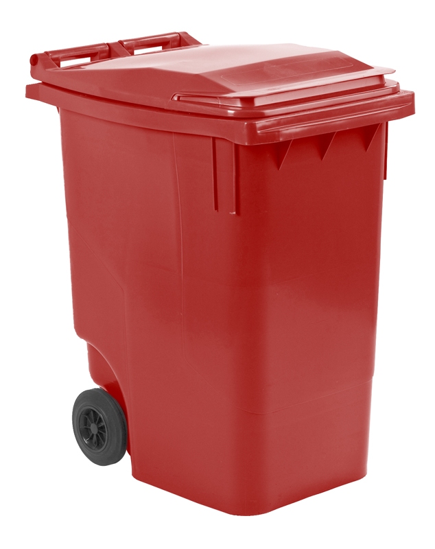 Mini-container 360 ltr rood