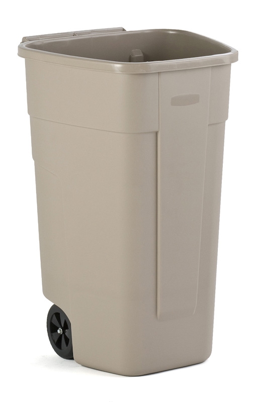 Mobiele container basis 110 ltr beige