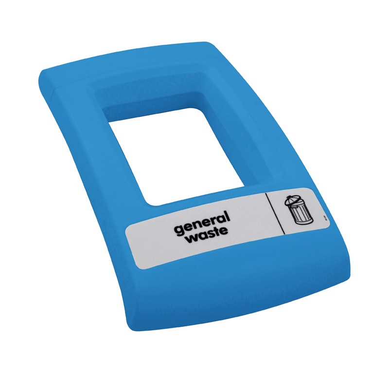 Open deksel Envirobin blauw