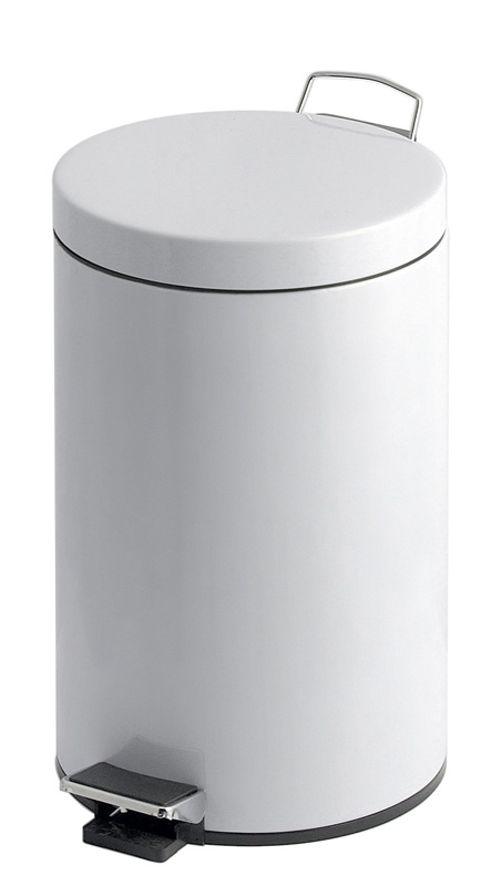 Pedaalemmer 20 ltr wit