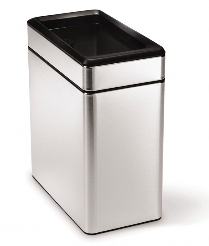 Profile Open Bin, Simplehuman mat RVS