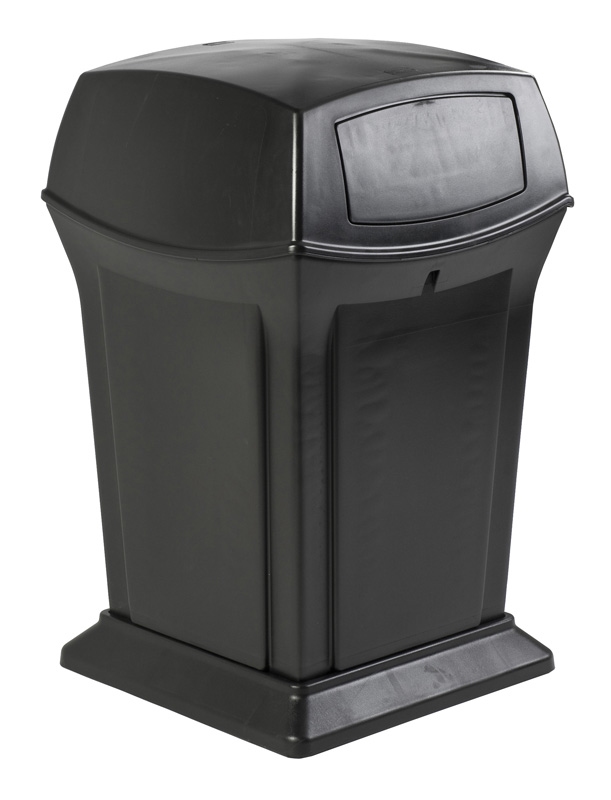 Ranger container 170,3 ltr, Rubbermaid zwart
