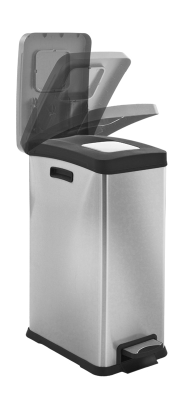 Rejoice pedaalemmer 30 ltr, EKO mat RVS