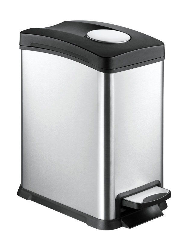 Rejoice pedaalemmer 8 ltr, EKO mat RVS