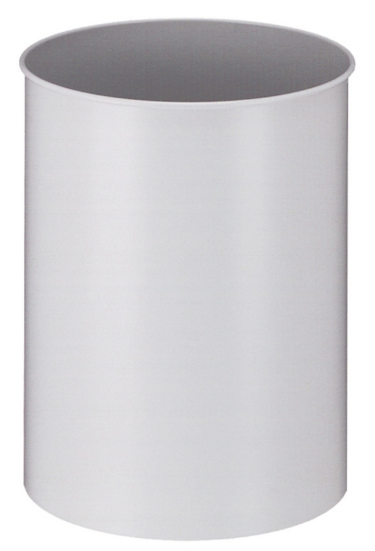 Ronde papierbak 30 ltr grijs