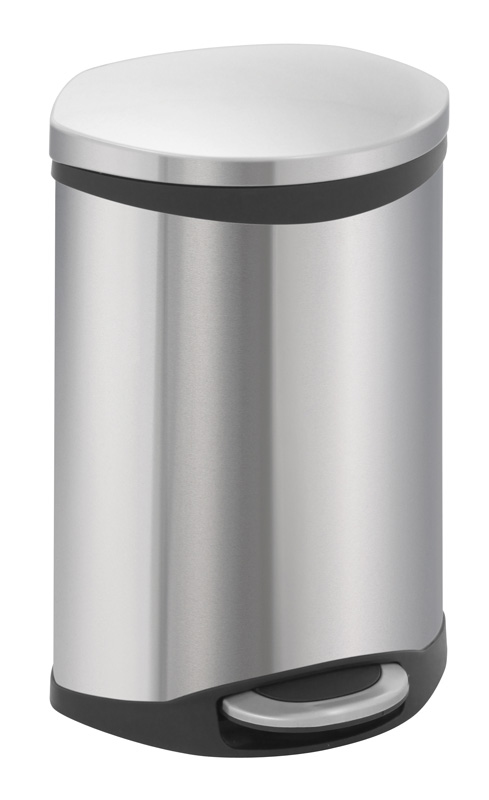 Shell Bin pedaalemmer 10 ltr, EKO mat RVS