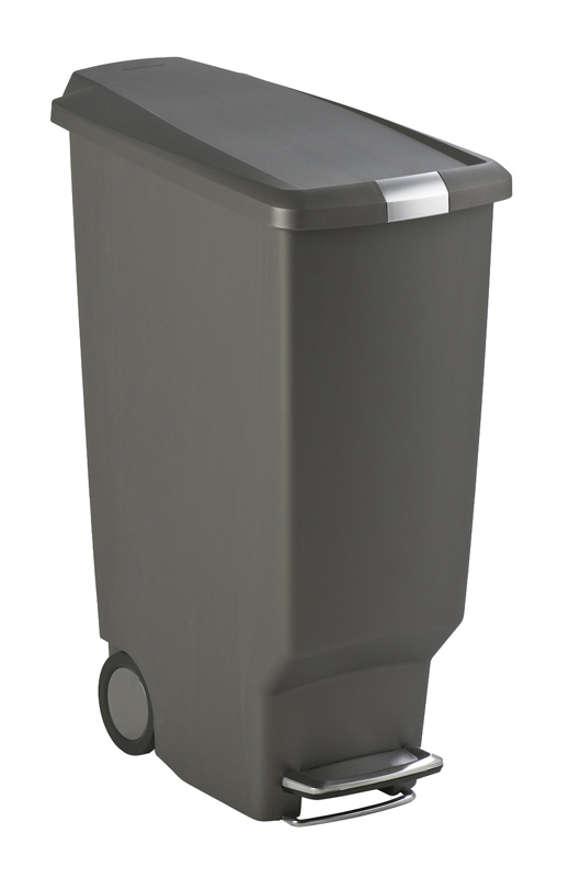 Slim Step Can 40 ltr, Simplehuman grijs