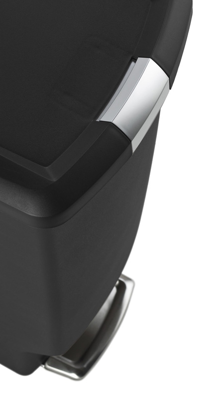 Slim Step Can 40 ltr, Simplehuman zwart