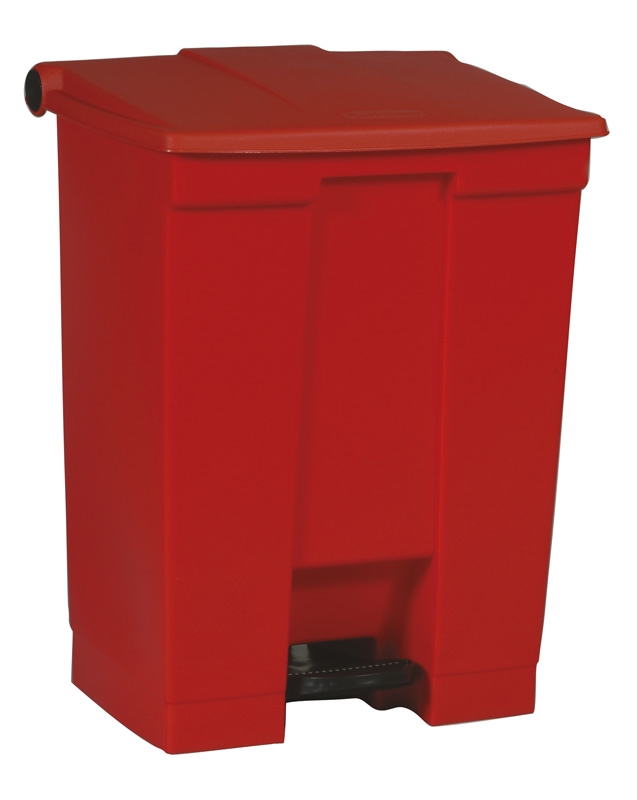 Step-On Classic container 68 ltr, Rubbermaid rood