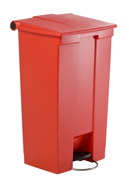 Step-On container 87 ltr, rood