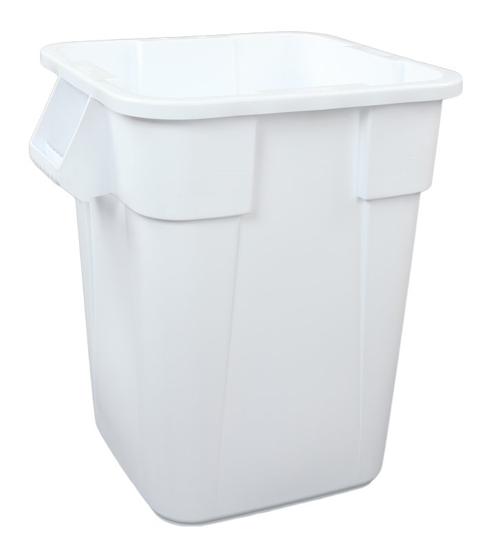 Vierkante Brute container 151,4 ltr, wit