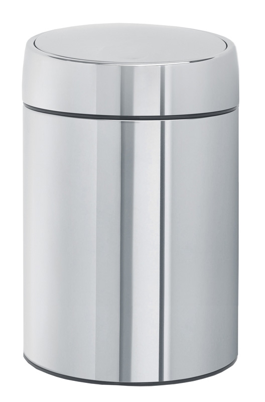 Wandafvalemmer Slide bin, Brabantia RVS