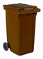 Mini-container 240 ltr bruin